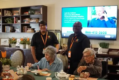 Quality of Life Hospice Team Visits Local Home Care Community in Las Vegas