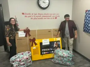 Quality of Life Hospice Christmas Party and Employee Appreciation Event in Las Vegas